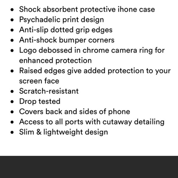 SKINNYDIP LONDON MULTICOLOR FLORAL IPHONE 12 PRO MAX CASE | NWOT - Picture 4 of 4